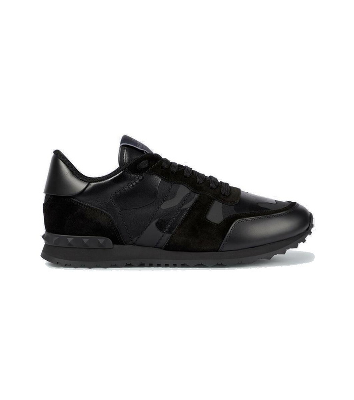 Photo: Valentino Garavani Leather Rockrunner sneakers