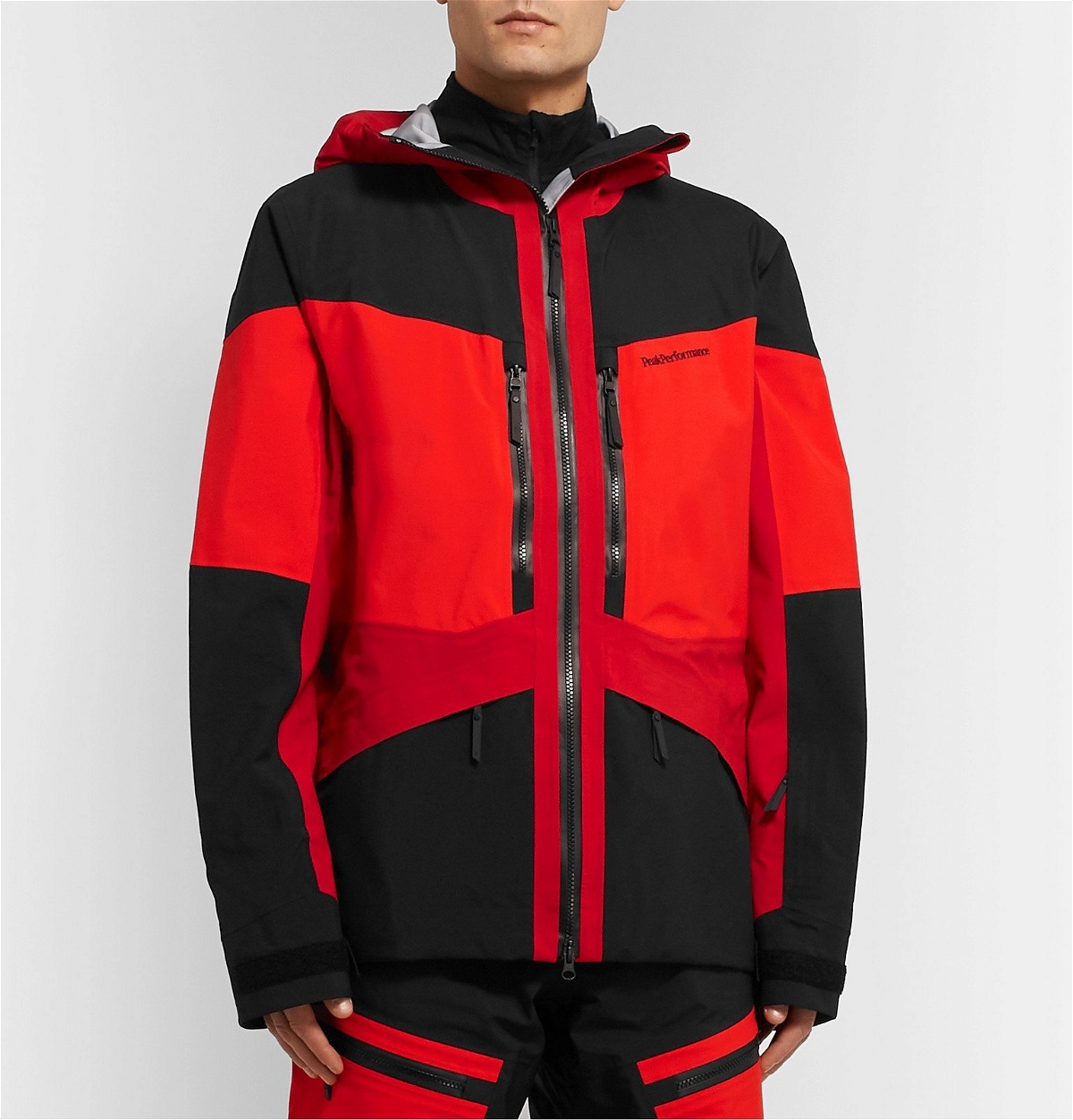 Peak Performance - Gravity Colour-Block GORE-TEX Ski Jacket - Red 