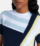 Loewe Intarsia cotton-blend bouclé sweater