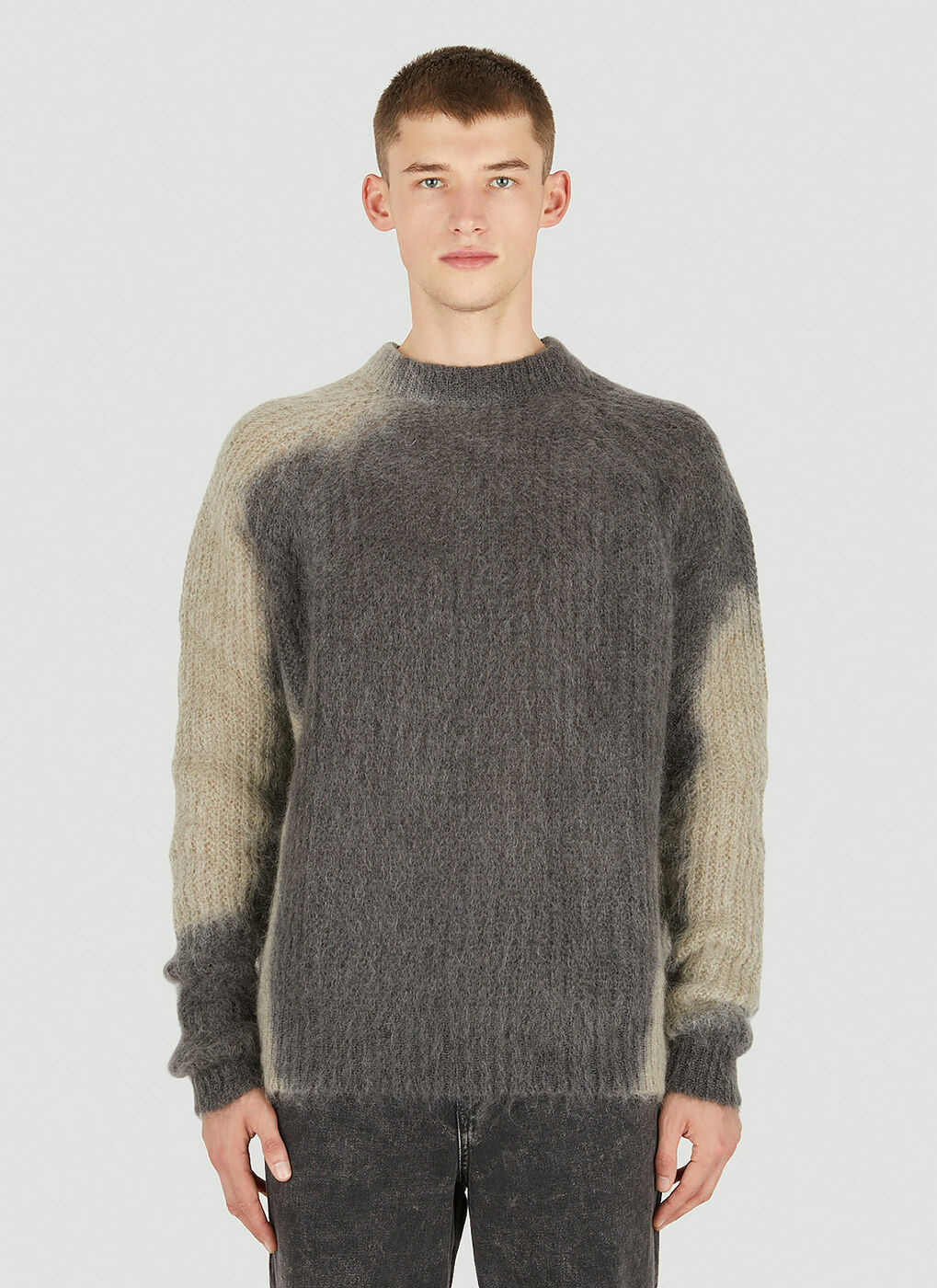 K-Osimo Sweater in Grey Diesel