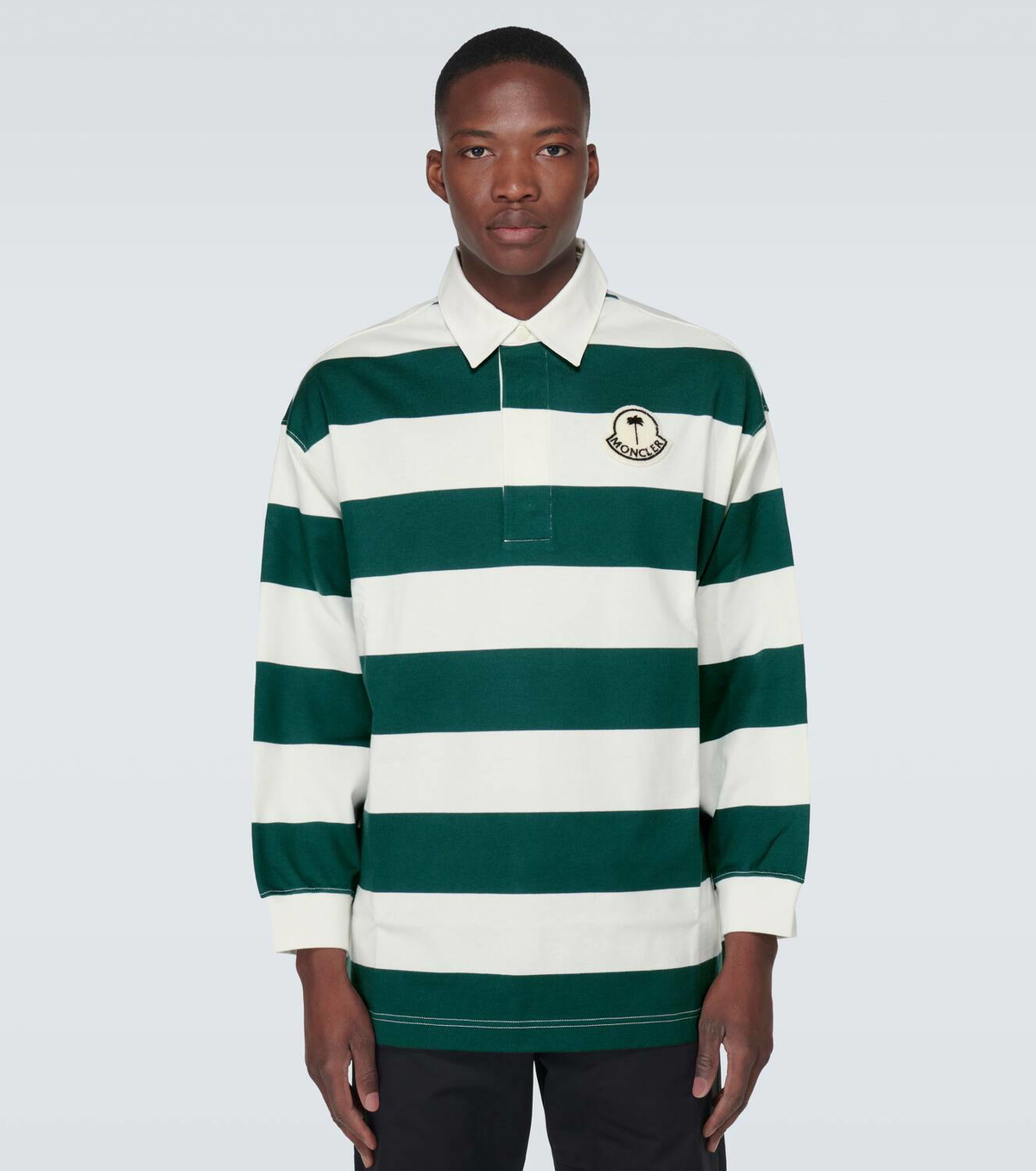 Moncler Genius x Palm Angels cotton polo shirt Moncler Genius