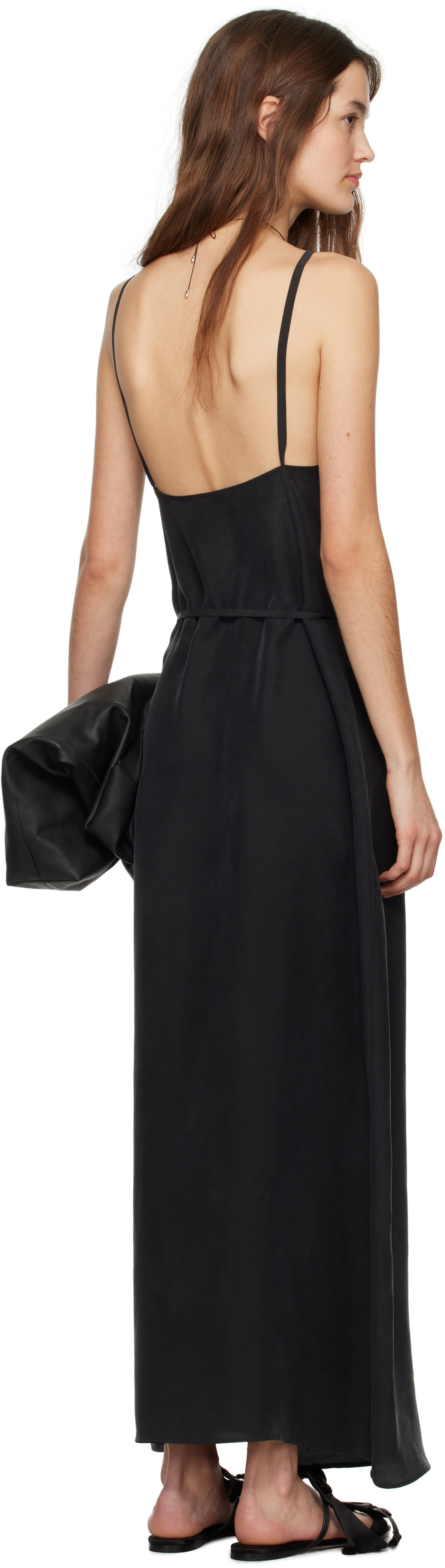 Ruohan Black Syros Maxi Dress