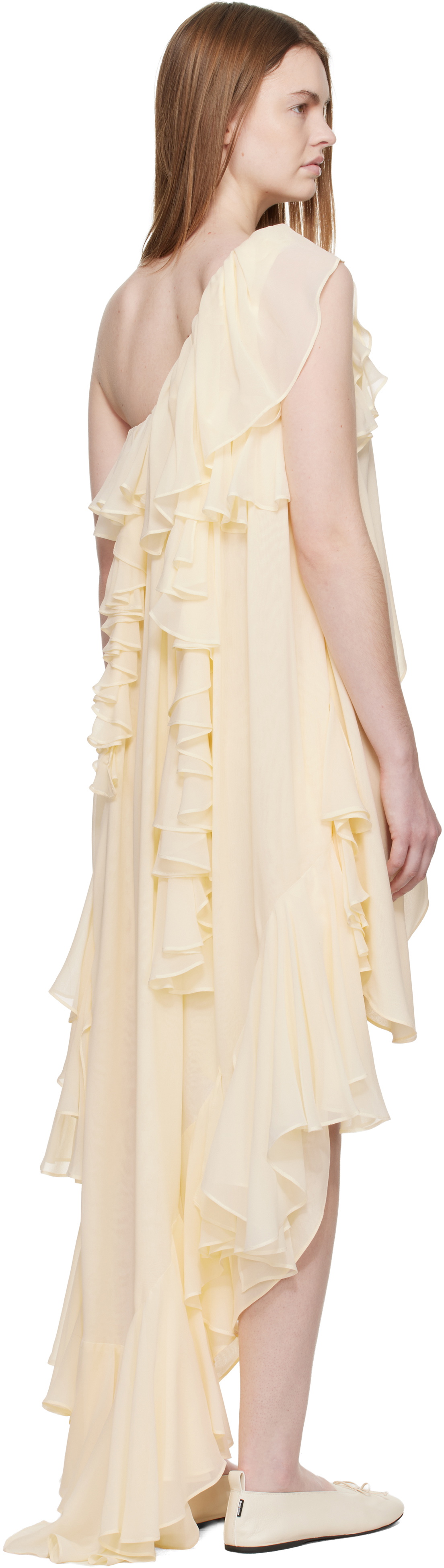 Collina Strada Yellow Violet Minidress