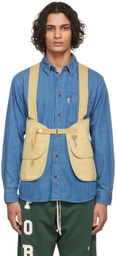 Reese Cooper Beige Cargo Vest