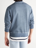 FOLK - Boxy Cotton-Jersey Sweatshirt - Blue