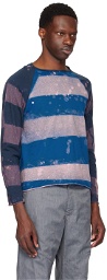 SC103 Blue & Pink Nest Long Sleeve T-Shirt