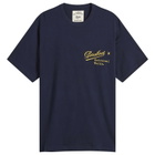 Universal Works Men's x Paraboot Jersey Print T-Shirt in Navy