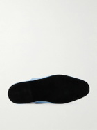 Charvet - Suede Slippers - Blue