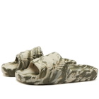 Adidas Adilette 22 in Beige/Olive/Core Black
