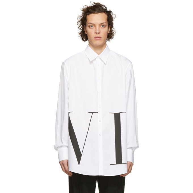 Photo: Valentino White Oversized VLTN Shirt