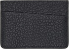 Maison Margiela Black Four Stitches Card Holder