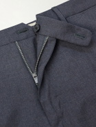 Slowear - Slim-Leg Wool Trousers - Gray