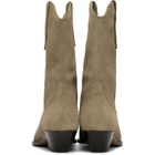Isabel Marant Taupe Duerto Boots