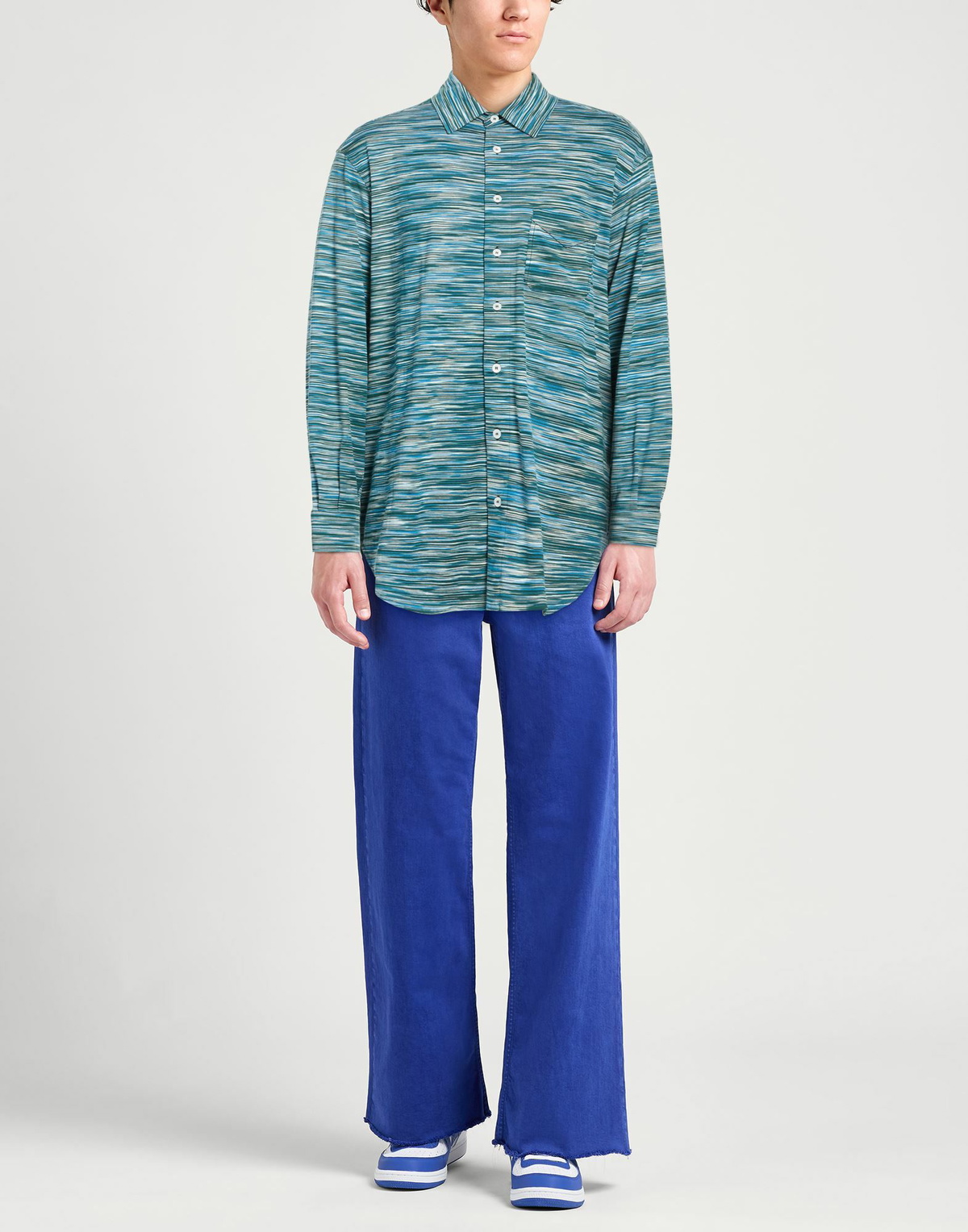 Missoni Mens Shirt Dark in Green