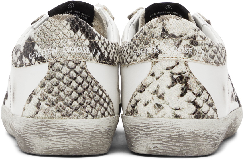 Snakeskin golden goose on sale sneakers