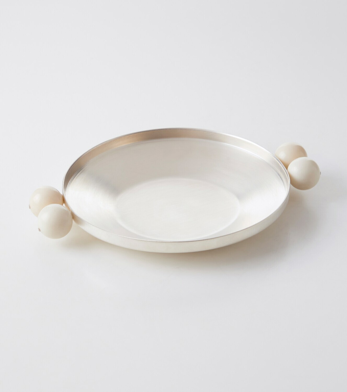 Natalia Criado Silver-plated snack bowl
