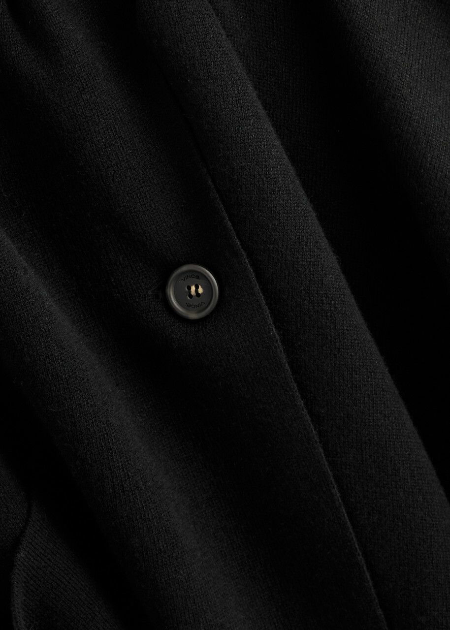 Vince Wool-blend Cape - Black - One Size