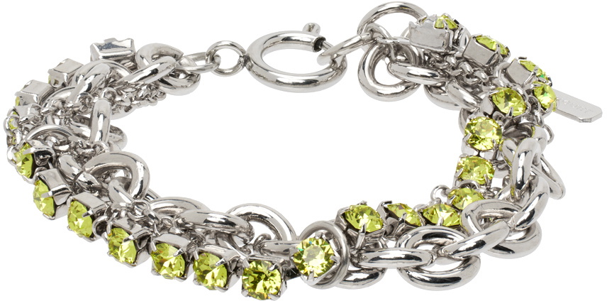 Justine Clenquet Silver Shannon Bracelet Justine Clenquet