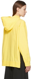 MM6 Maison Margiela Yellow Cotton Hoodie