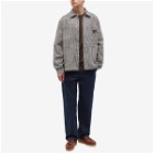Stan Ray Men's Coverall Jacket in Hickory Black/Natural