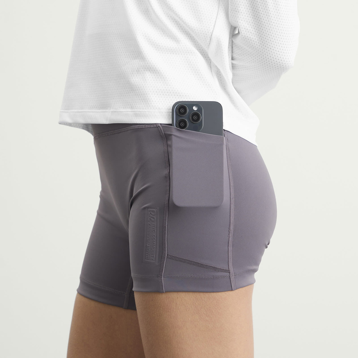 Bandit Women's Stamina HW 5" Compression Short in Haze