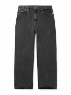 OrSlow - Super Dad's Wide-Leg Jeans - Gray