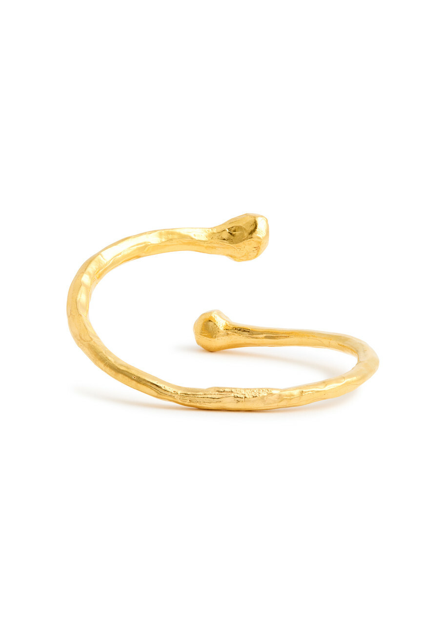 Alighieri The Bones Of Rebirth 24kt Gold-plated Cuff