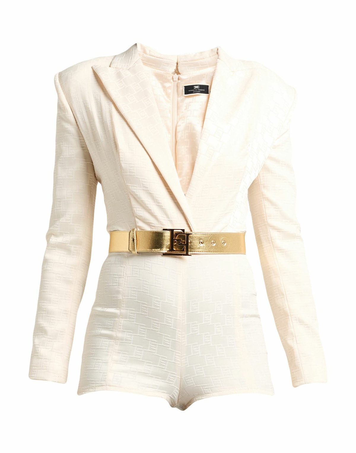 Elisabetta Franchi Womens Playsuit Cream
