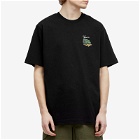 Café Mountain Men's Rangey T-Shirt in Black