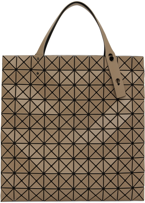 Photo: BAO BAO ISSEY MIYAKE Brown Prism Tote