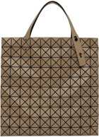 BAO BAO ISSEY MIYAKE Brown Prism Tote