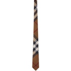 Burberry Brown Giant Check Manston Tie