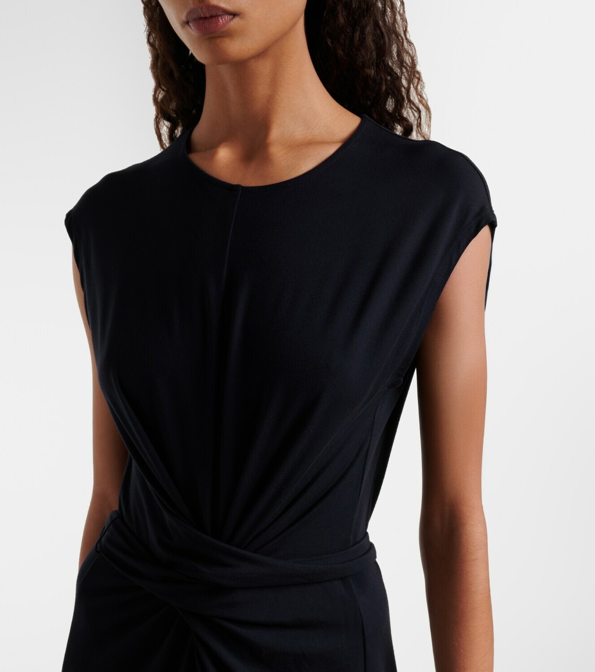 Vince Gathered midi dress