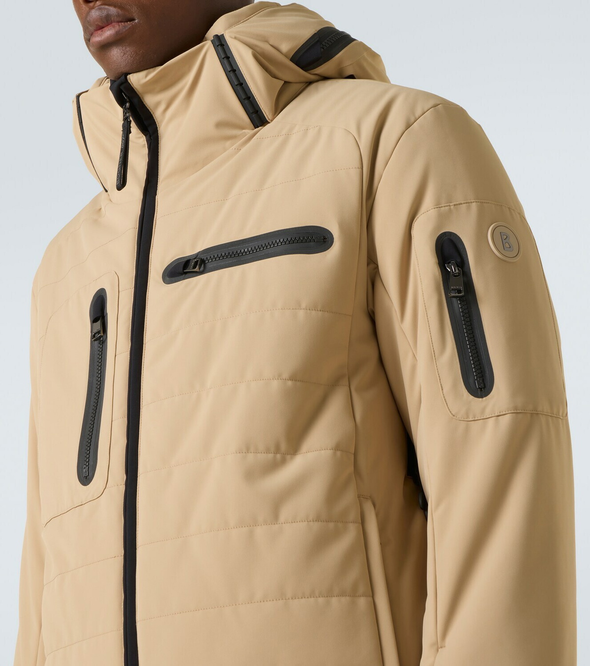 Bogner Bond21-T hooded ski jacket