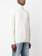 PAUL SMITH - Artist Stripe Cashmere Turtle-neck Jumper