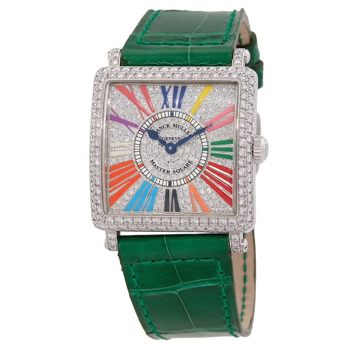 Photo: Franck Muller Master Square Quartz Diamond Watch 6002 L QZ D CD OG