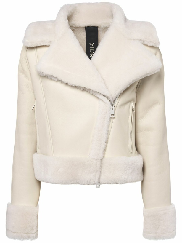 Photo: BLANCHA Shearling Jacket