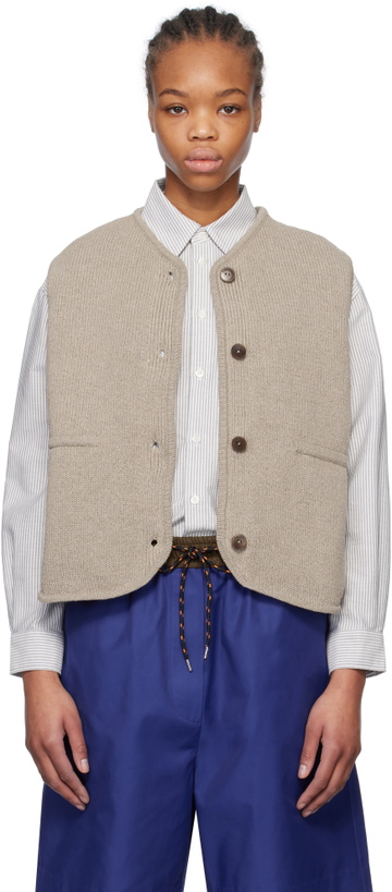 Photo: Cordera Taupe Cotton Vest