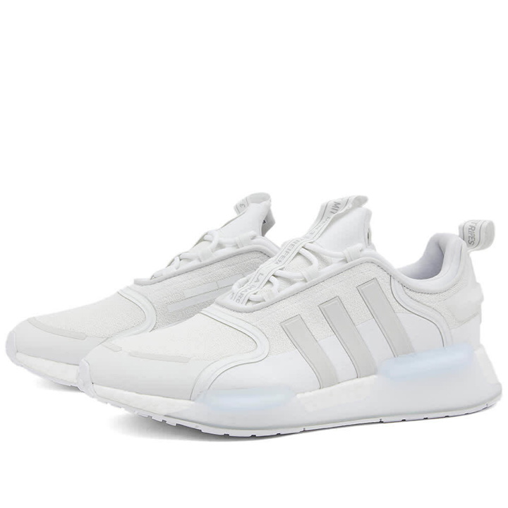 Photo: Adidas Men's NMD_V3 Sneakers in White/Grey