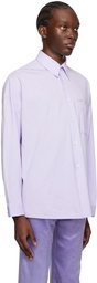 Marni Purple Button Shirt