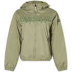 Napapijri Women's Raymi Logo Zip Jacket in Green Lichen