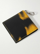 Alexander McQueen - Silhouette Printed Leather Billfold Cardholder