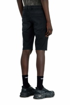 Diesel Slim shorts in coloured denim - Denim short pants Mens in Black