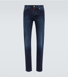 Kiton Mid-rise skinny jeans