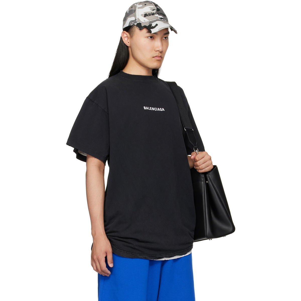 Balenciaga Black Double T-Shirt