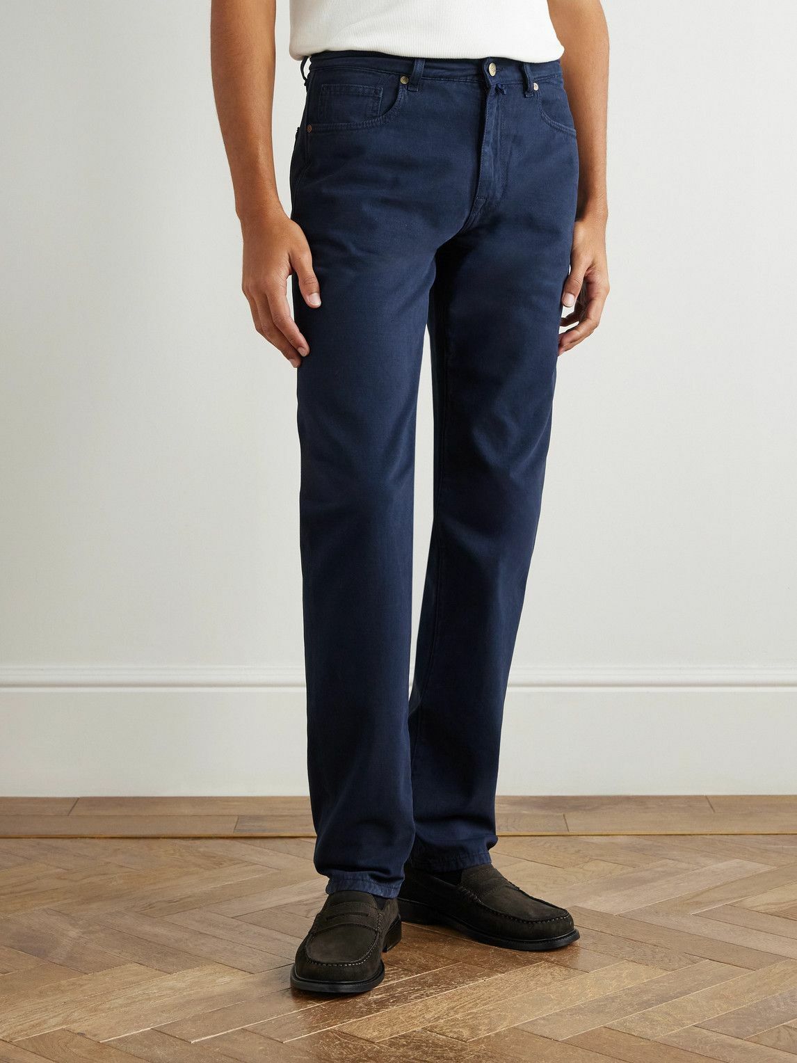 Incotex - Blue Division Slim-Fit Tapered Jeans - Blue