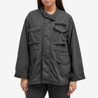 Beams Boy Women's Solotex M-65 Jacket in Black