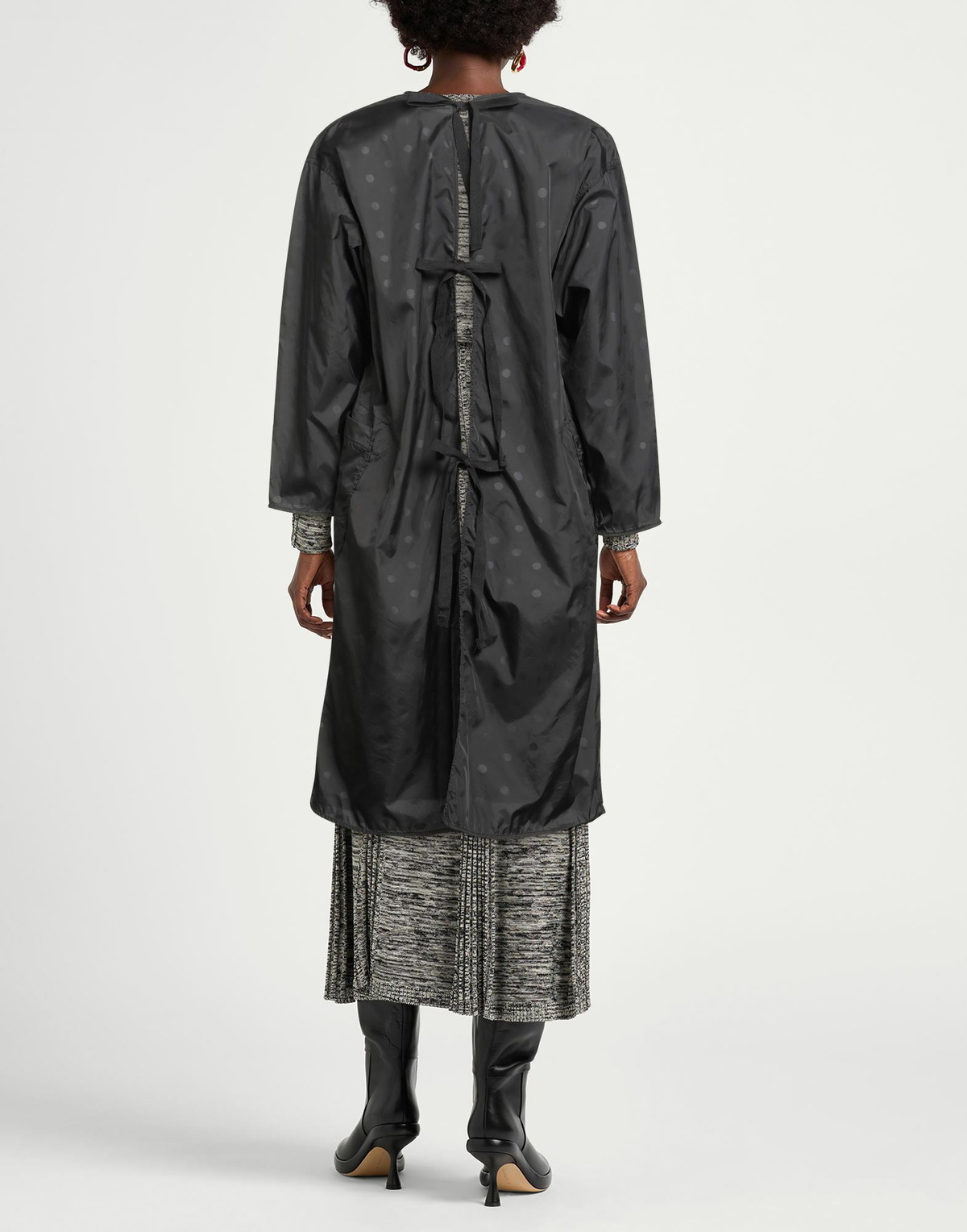 Engineered Garments Womens Overcoat & Trench Coat in Black