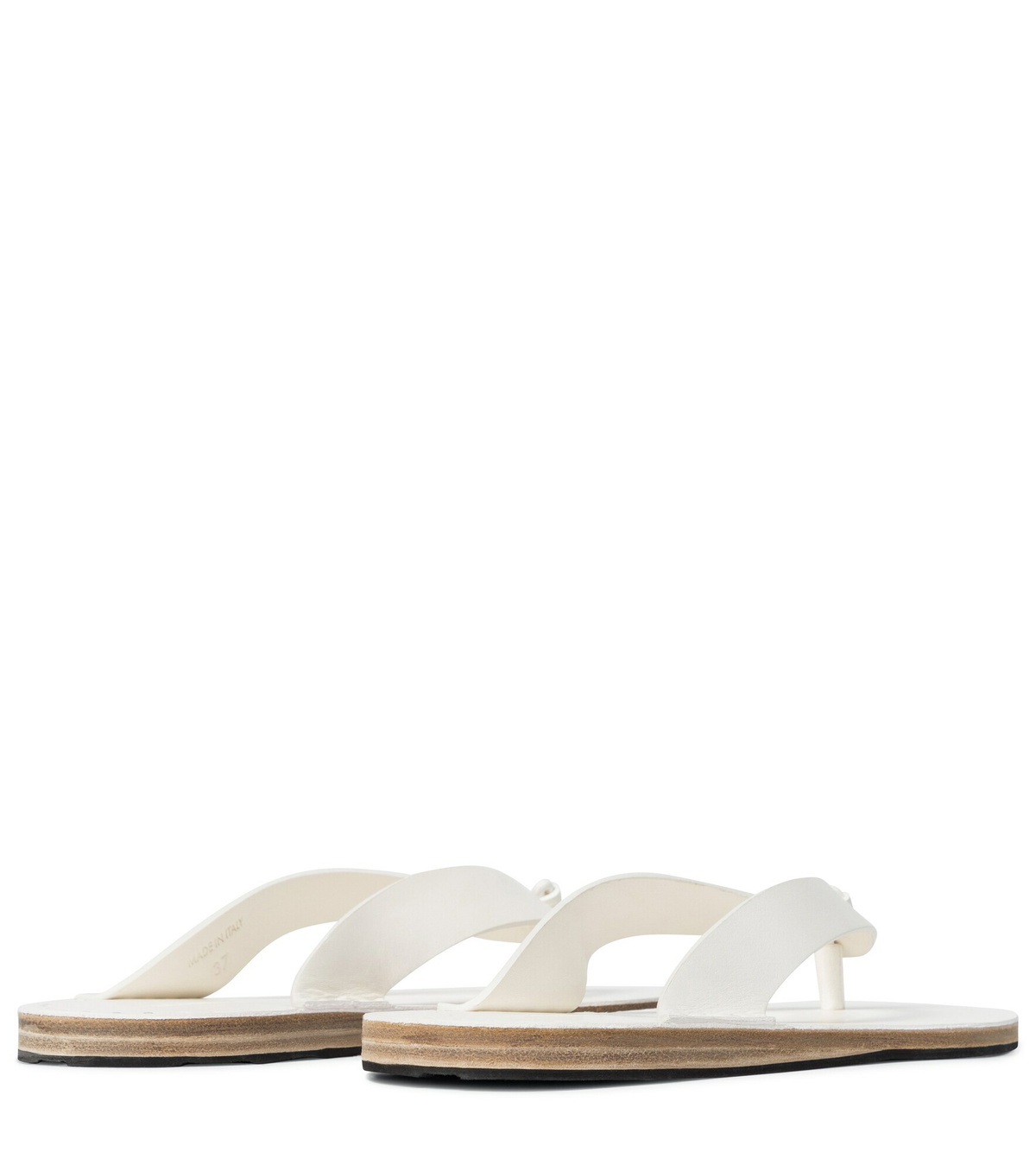 Jil Sander - Leather thong sandals Jil Sander