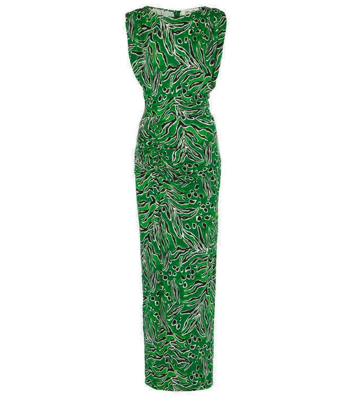 Photo: Diane von Furstenberg Gertrude printed midi dress